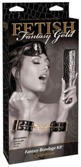 Fetish Fantasy Gold Fantasy Bondage Kit Black